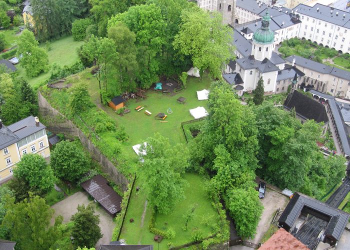 Stammeslager Salzburg 2013: Lagerplatz von oben